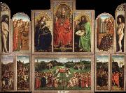 Jan Van Eyck Ghent Altarpiece Germany oil painting artist